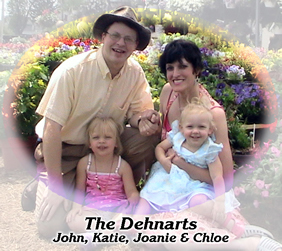 the Dehnart family at CrossTimber